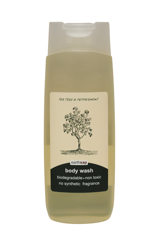 EARTHSAP - Body Wash Tea Tree & Peppermint - 400ml | One Life Health
