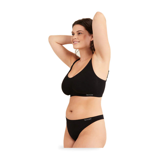 BOODY - Ladies Black Full Bust Wireless Bra - L | One Life Health
