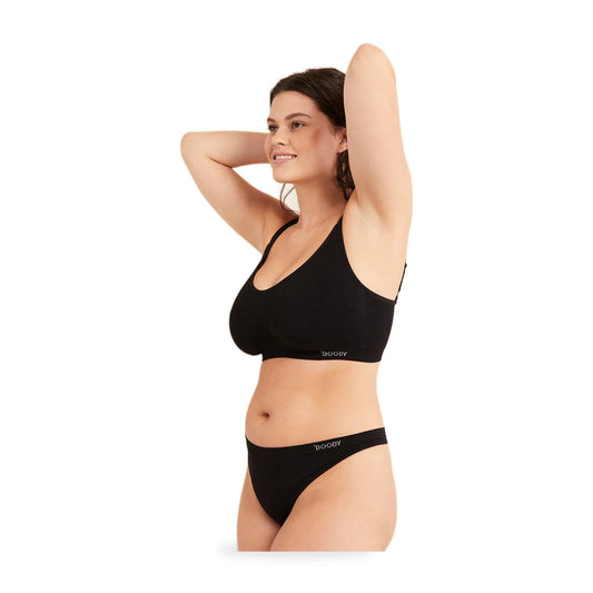 BOODY - Ladies Black Full Bust Wireless Bra - XL | One Life Health