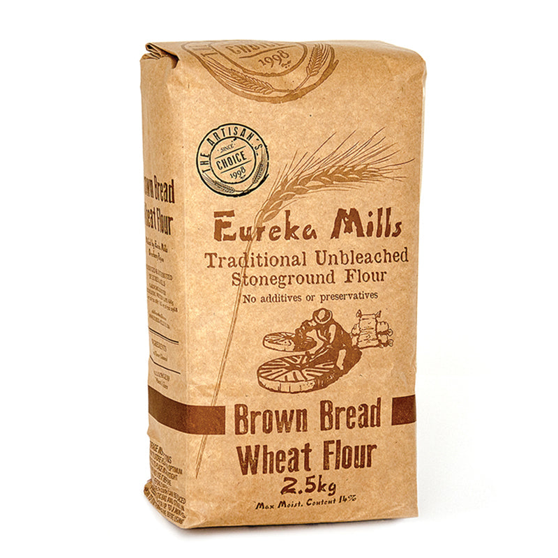 EUREKA MILLS - Brown Bread Flour - 2.5kg | One Life Health