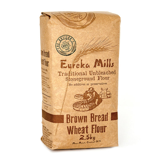 EUREKA MILLS - Brown Bread Flour - 2.5kg | One Life Health
