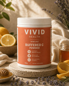 VIVID HEALTH - IMMUNE - Buffered C 150g