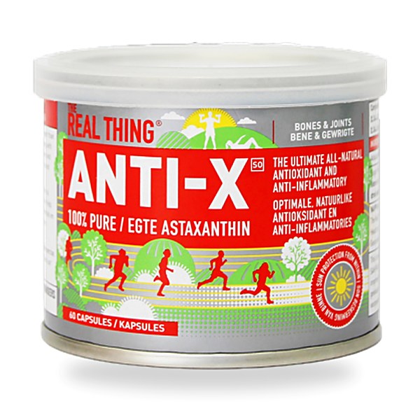 THE REAL THING FOOD SUPPLEMENTS - Anti-X 60 Capsules — product photo 1 of 2