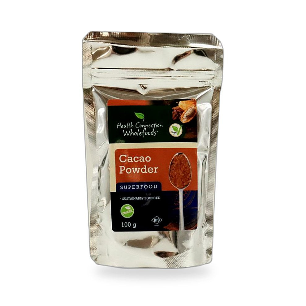 Health Connection Wholefoods - Organic Cacao Powder - 100G