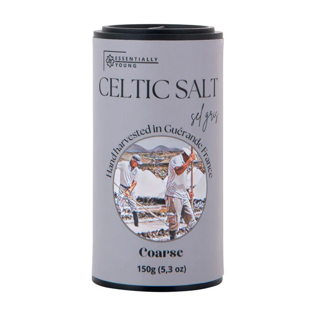 ESSENTIALLY YOUNG - Celtic Salt Course Shaker - 150g | One Life Health