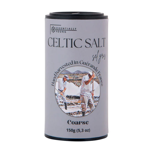 ESSENTIALLY YOUNG - Celtic Salt Course Shaker - 150g | One Life Health