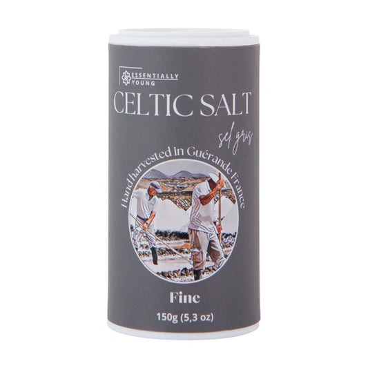 ESSENTIALLY YOUNG - Celtic Salt Fine Shaker - 150g | One Life Health