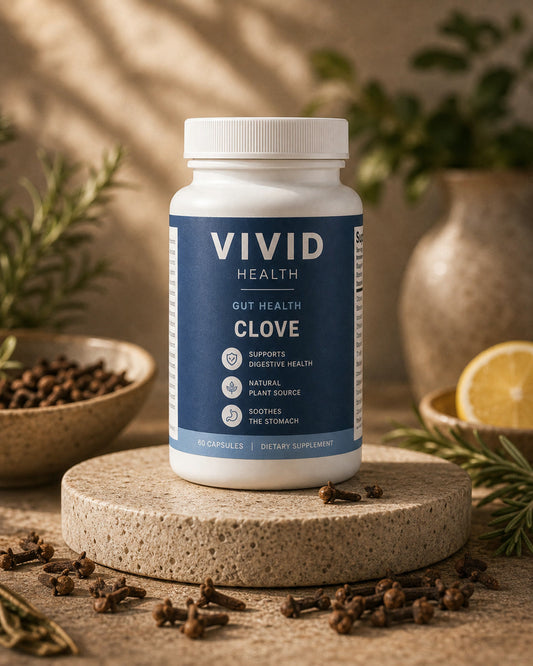 Vivid Health - Gut Health - Clove 60 Capsules