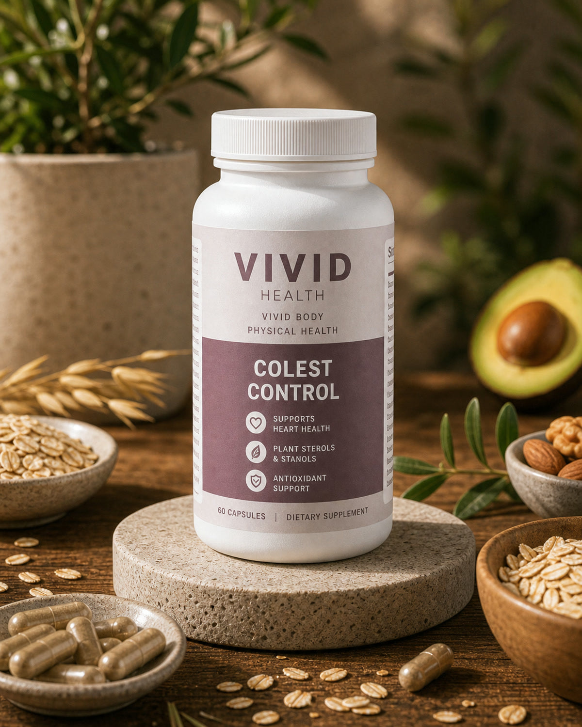 Vivid Health - Vivid Body - Colest Control 60 Capsules