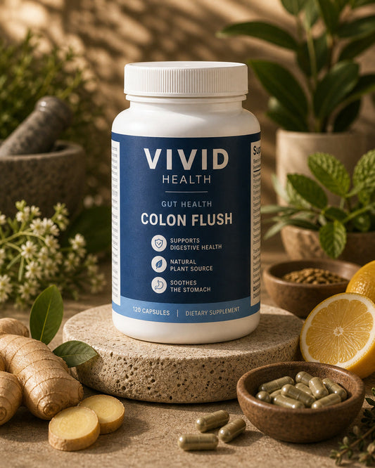 Vivid Health - Gut Health - Colon Flush 120 Capsules