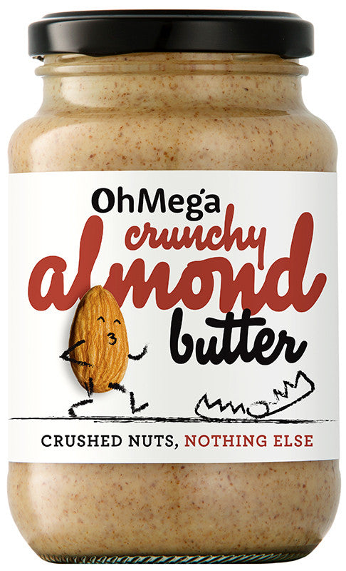 CREDÉ NATURAL OILS - Almond Butter Crunchy - 400g | One Life Health