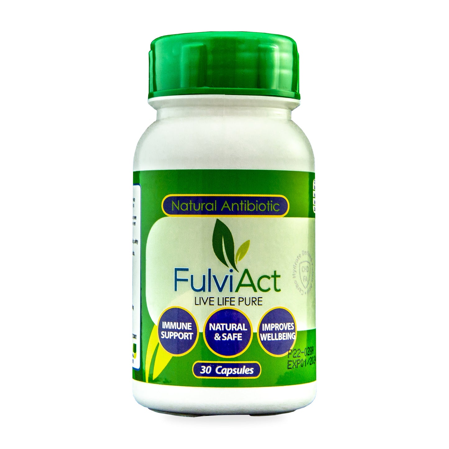 CREDENCE PHARMA - FulviAct Natural Antibiotics - 30 Capsules | One Life Health