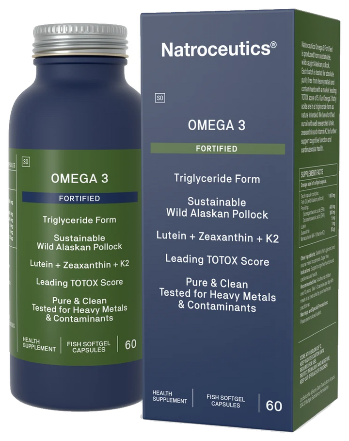 NATROCEUTICS® SA - Omega 3 Fortified 60 Capsules