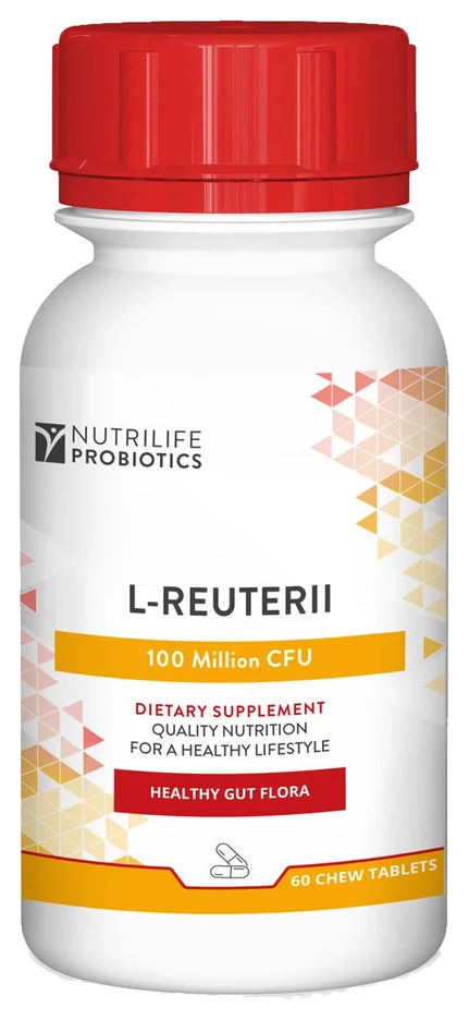 NUTRILIFE - L-Reuterii - 60 Chew Tablets