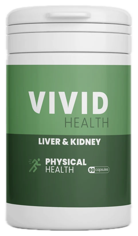 VIVID HEALTH - IMMUNE - Liver & Kidney Formula - 90 Capsules