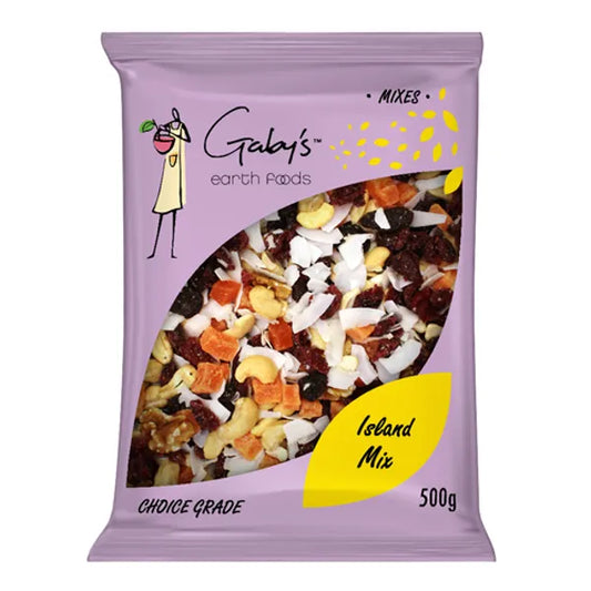 GABY'S EARTH FOODS - Island Mix - 500g | One Life Health