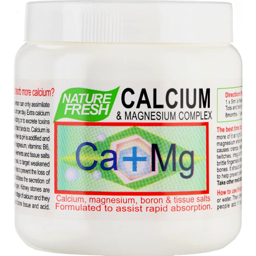 NATURE FRESH - Calcium & Magnesium Complex - 300g Powder | One Life Health