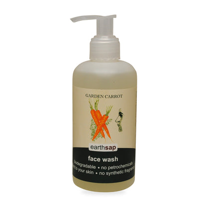 EARTHSAP - Face Wash Garden Carrot - 250ml | One Life Health