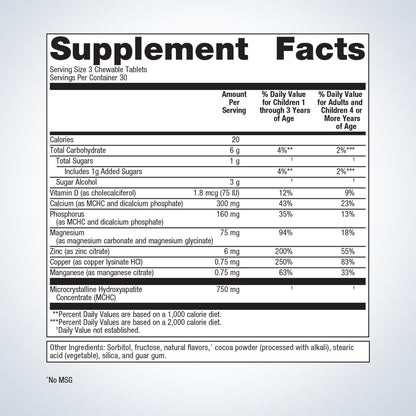 METAGENICS - Bone Builder - 90 Chewables | One Life Health