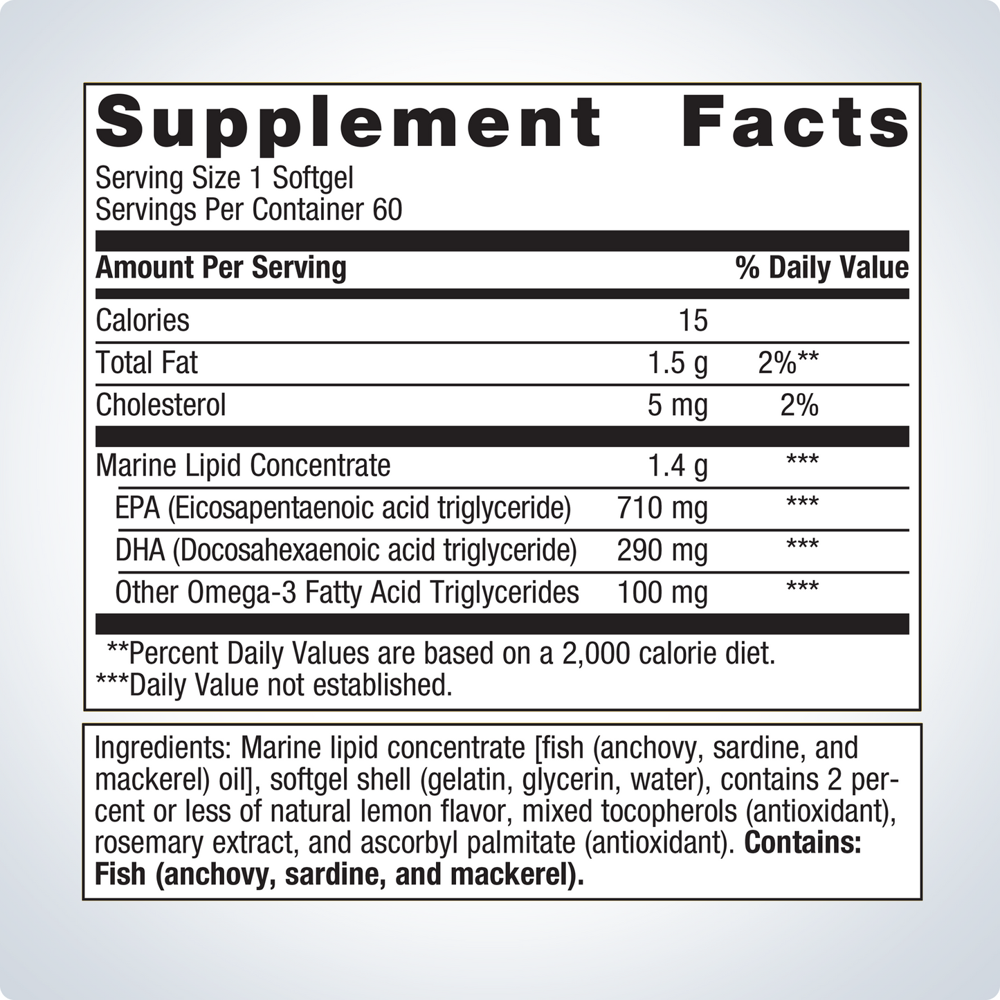 METAGENICS - OmegaGenics EPA-DHA 1000 - 60 Softgels | One Life Health