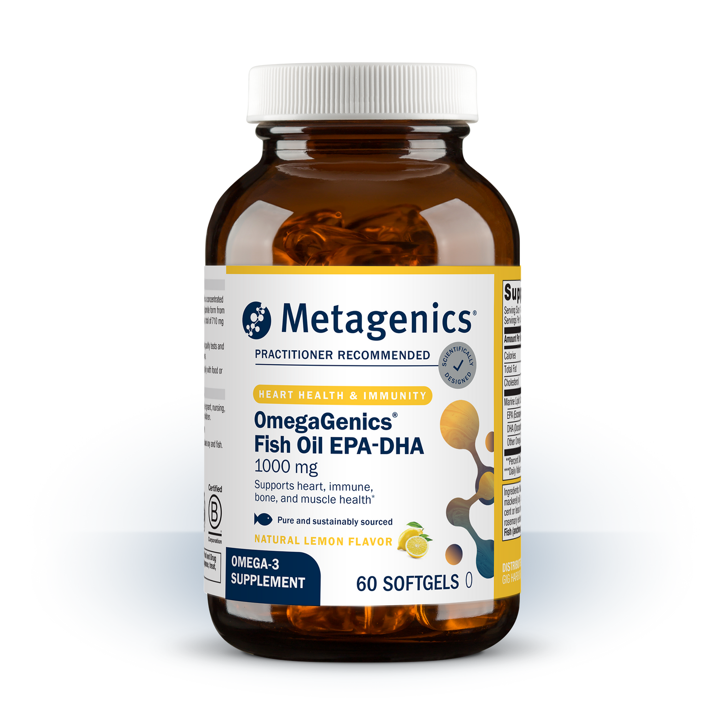 METAGENICS - OmegaGenics EPA-DHA 1000 - 60 Softgels | One Life Health