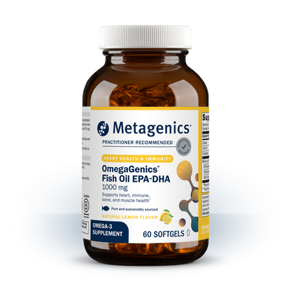 METAGENICS - OmegaGenics EPA-DHA 1000 - 60 Softgels | One Life Health