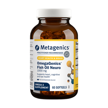 METAGENICS - OmegaGenics® Neuro 1000 - 60 Softgels | One Life Health