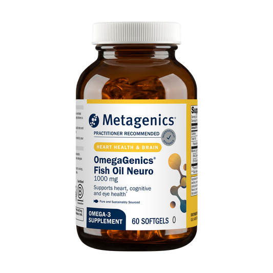 METAGENICS - OmegaGenics® Neuro 1000 - 60 Softgels | One Life Health