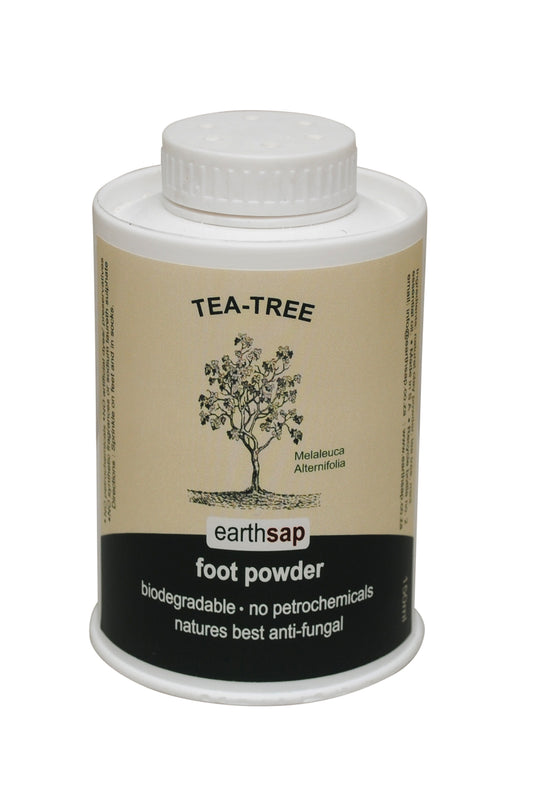 EARTHSAP - Tea Tree Foot Powder - 150ml | One Life Health