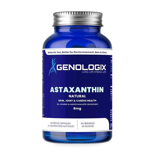 GENOLOGIX - Astaxanthin 8mg - 60 Veg Capsules | One Life Health