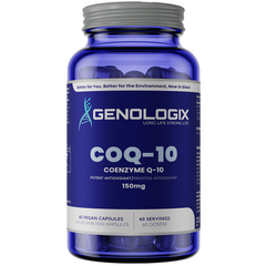 GENOLOGIX - CoQ-10 150mg - 60 Veg Capsules