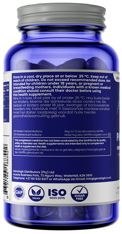 GENOLOGIX - Panax Ginseng 1000mg - 90 Veg Capsules | One Life Health