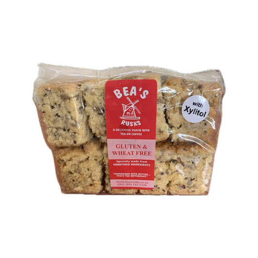 BEA'S RUSKS - Gluten & Wheat Free with Xylitol - 400g | One Life Health