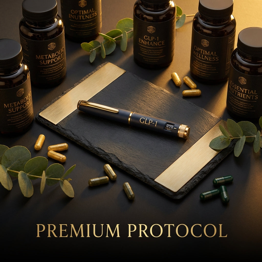 GLP-1 Premium Protocol Bundle - 6 Premium Supplements with Injection Pen