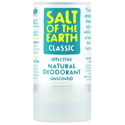 SALT OF THE EARTH - Natural Deodorant Unscented Crystal - 90g | One Life Health