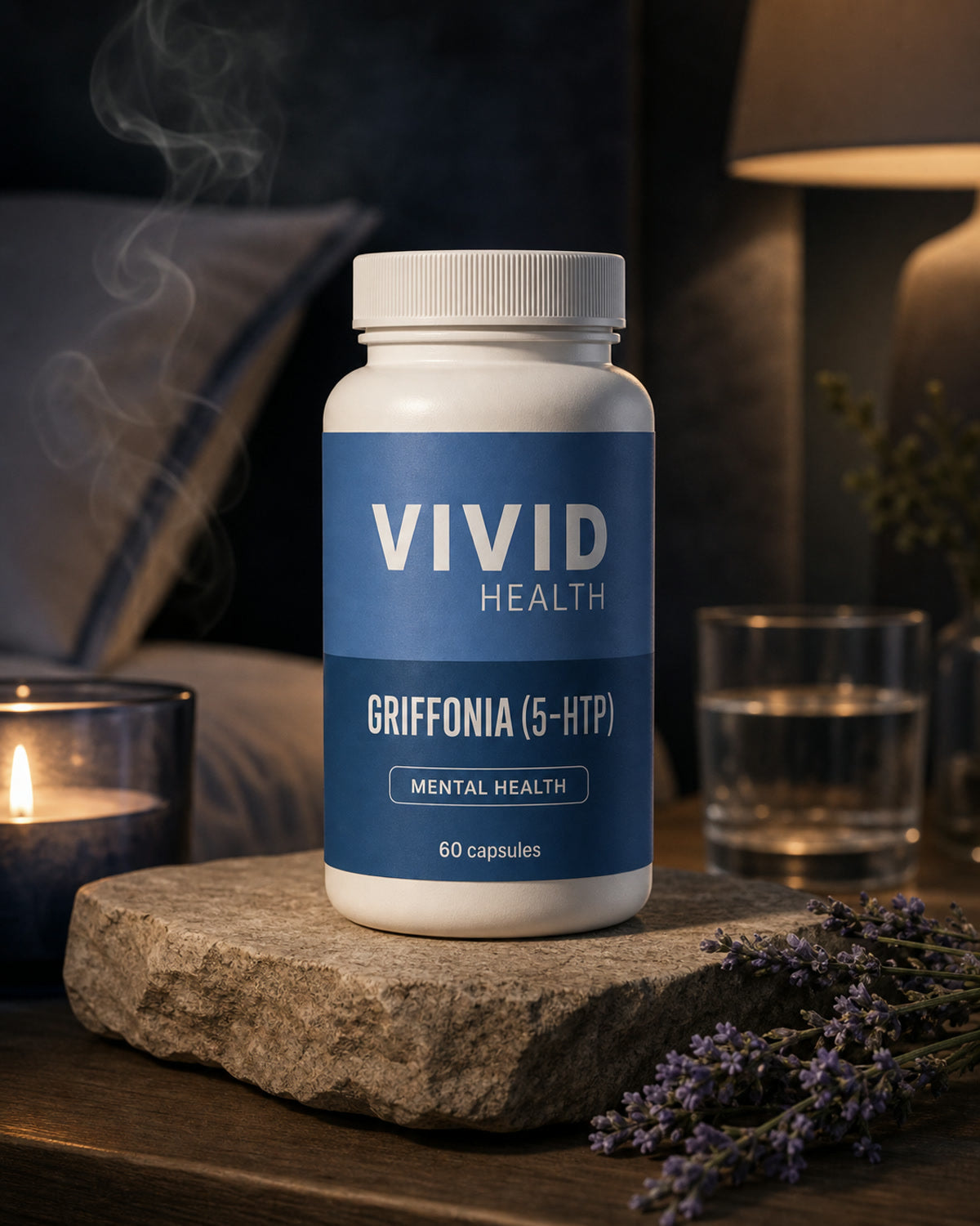 VIVID HEALTH - STAY VIVID - Griffonia (5-HTP) 60 Capsules — product photo 1 of 3