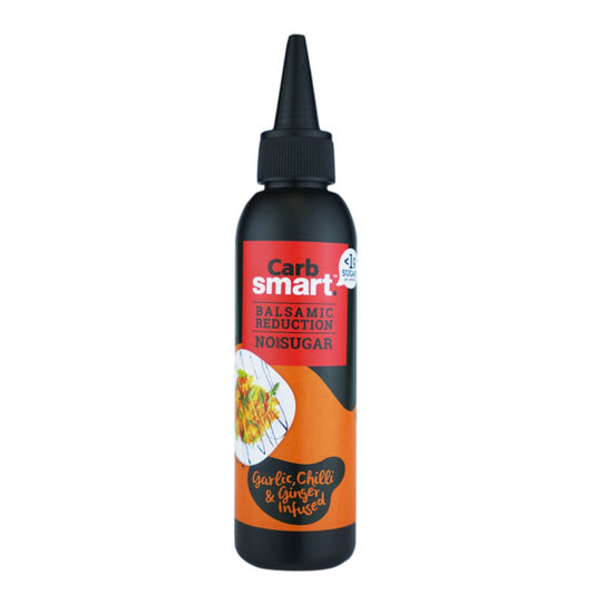 CARBSMART - Balsamic Reduction – Garlic, Chilli & Ginger Infused - 150ml | One Life Health