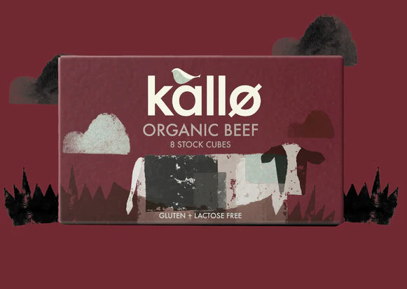 KALLO - Organic Beef – 6 Cubes 66g | One Life Health