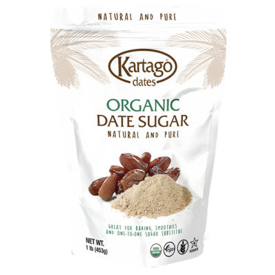 KARTAGO - Organic Date Sugar - 453g | One Life Health