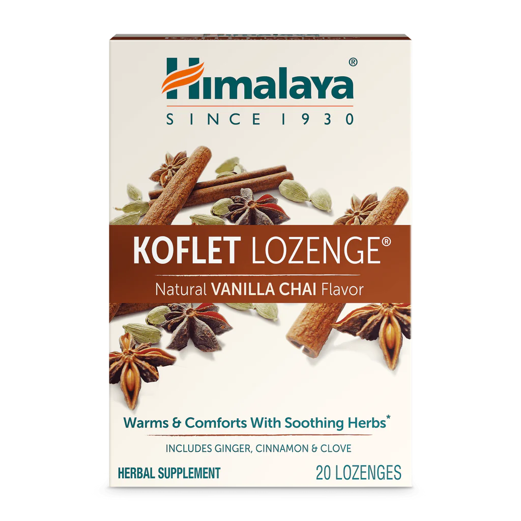 HIMALAYA - Koflet Lozenges Vanilla Chai 20s | One Life Health