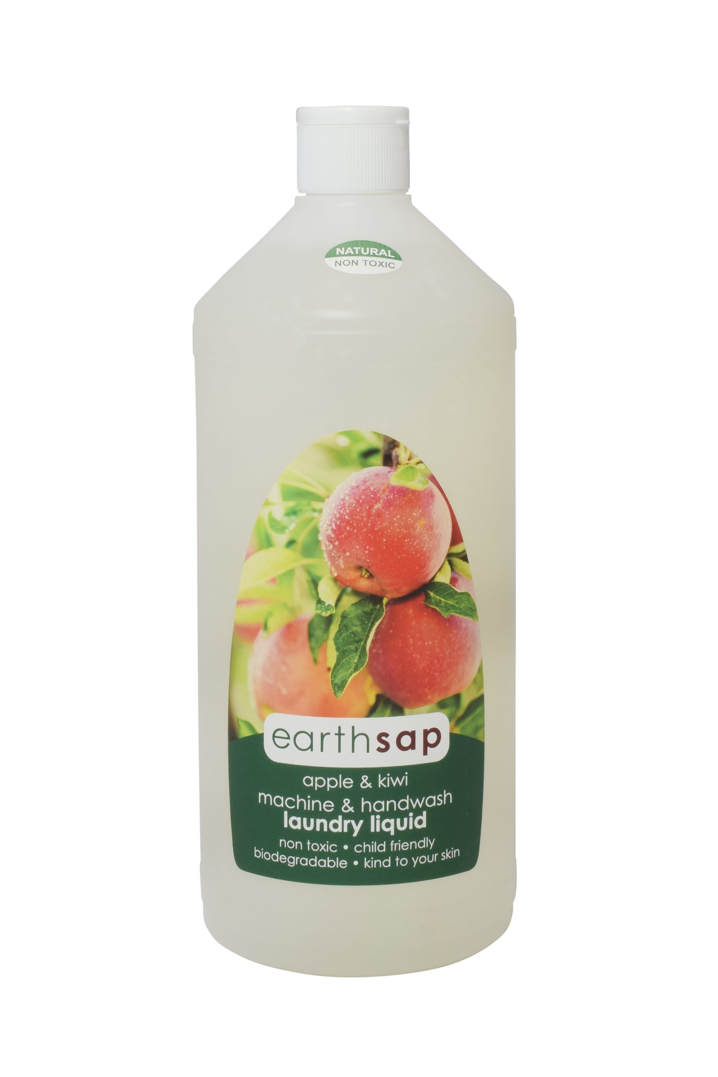 EARTHSAP - Laundry Liquid Apple & Kiwi - 1litre | One Life Health