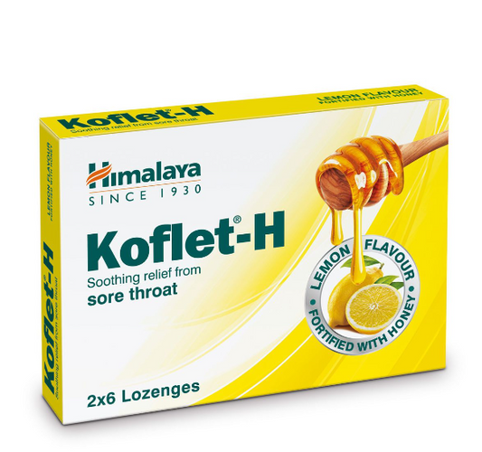 HIMALAYA - Koflet-H Lozenges - Lemon | One Life Health