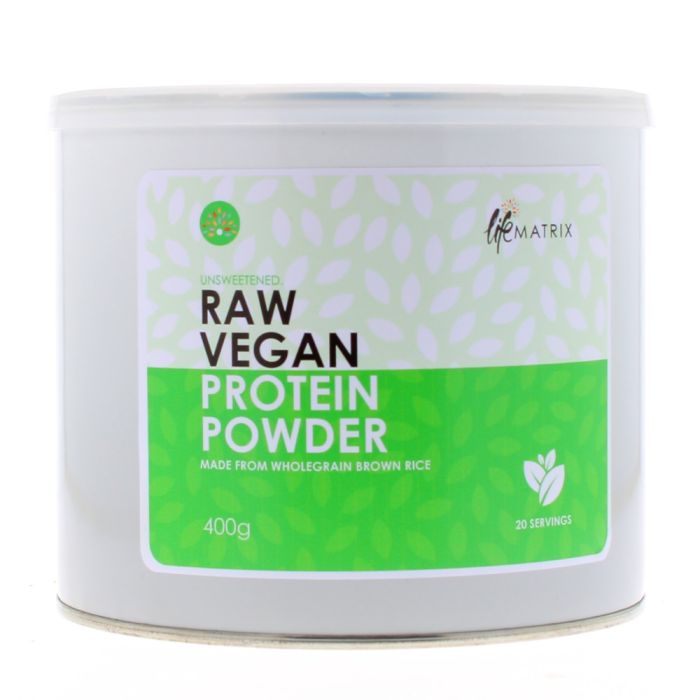 LIFEMATRIX -  Raw Vegan Protein Powder - 400g | One Life Health