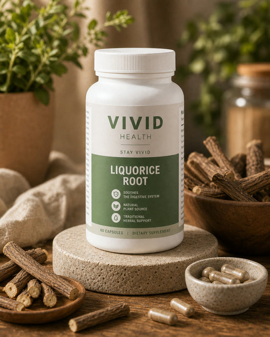 Vivid Health - Stay Vivid - Liquorice Root 60 Capsules