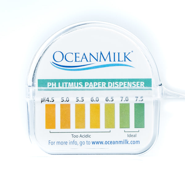 OCEANMILK - pH Litmus Dispenser - 150 Tests | One Life Health