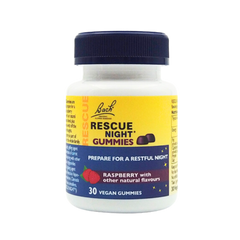 BACH - Rescue Night Gummies Raspberry - 30 Vegan Gummies