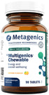 METAGENICS - Multigenics Chewable - 90 Tablets