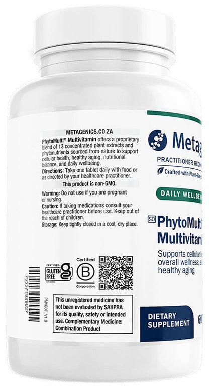 METAGENICS - PhytoMulti - 60 Tablets | One Life Health