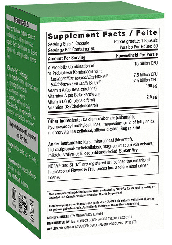METAGENICS - UltraFlora® Balance Probiotic - 60 Capsules | One Life Health