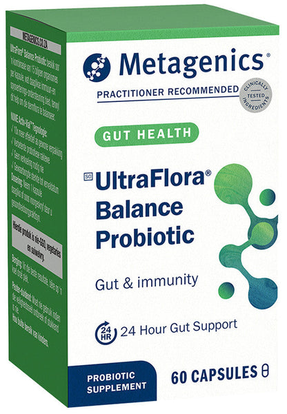 METAGENICS - UltraFlora® Balance Probiotic - 60 Capsules | One Life Health